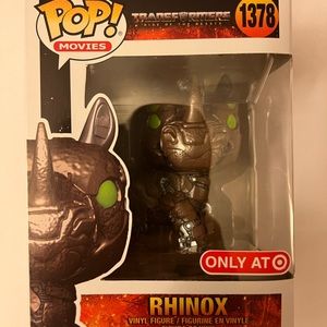 Funko Pop Vinyl Transformers Rise of The Beasts Rhinox #1378 Exclusive!